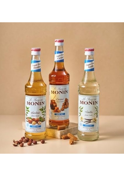 Monin Şekersiz Karamel Kahve & Kokteyl Şurubu, 700 ml fiyatları