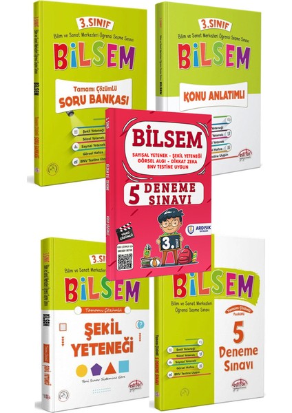3. Sınıf Bilsem Hazırlık Hazırlık Seti