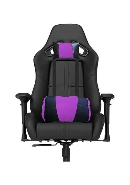 Gamer Yastık Bel Boyun Desteği Set (Violet)