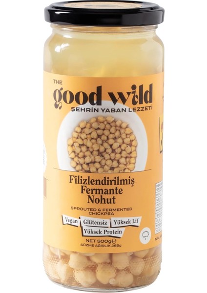 The Good Wild Filizlendirilmiş Fermente Nohut