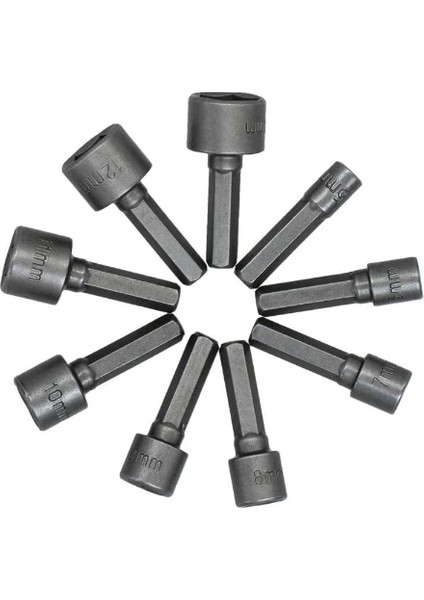 9 Parça Manyetik Somun Adaptörü