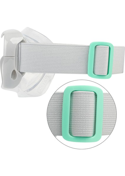 Çocuk Şnorkelle Dalış Seti - Mavi / Gri / Yeşil - 500 modelleri