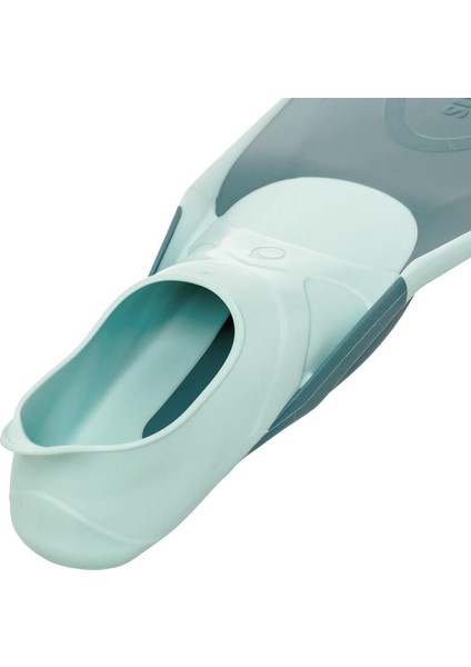 Çocuk Şnorkelle Dalış Seti - Mavi / Gri / Yeşil - 500