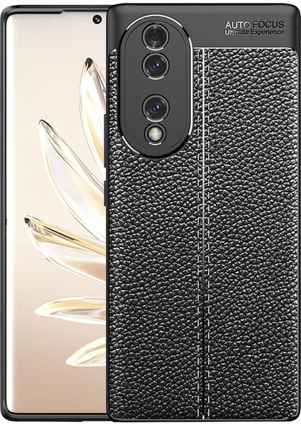 Huawei Honor 70 Kılıf Mrsa Niss Silikon Kapak-Siyah