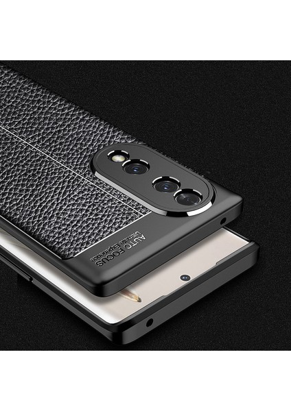 Huawei Honor 70 Kılıf Mrsa Niss Silikon Kapak-Siyah fırsatları