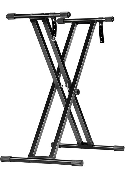 CY0245 Taşınabilir ve Ayarlanabilir Çift Sıralı Elektrikli Klavye Standı