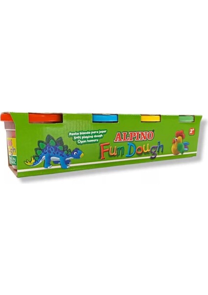 Alpino Fun Dough 400 gr 4'lü Oyun Hamuru 4X100 gr fiyatları