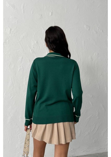 Ribelle Yeşil Triko Kazak fırsatları