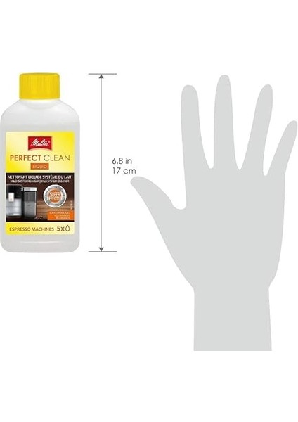 Perfect Clean Milchsystem Kahve Makinesi Temizleyici, 250 ml indirimleri