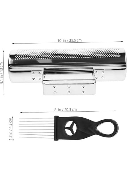 1set Paslanmaz Çelik Guiro Seti Eğitici Müzik Araçları Için Metal Perküsyon Aleti Taşınabilir El Perküsyon Aracı ve Yetişkinler Için Müzik Eğitiminde Kullanım fiyatları
