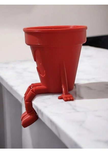 Eklemli Kelebek Figürlü Mini Saksı – Hareketli Bacaklı Dekoratif Saksılık fiyatları