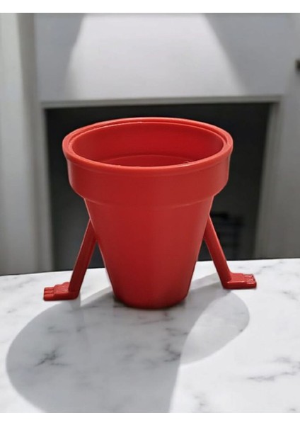 Eklemli Kelebek Figürlü Mini Saksı – Hareketli Bacaklı Dekoratif Saksılık fırsatları