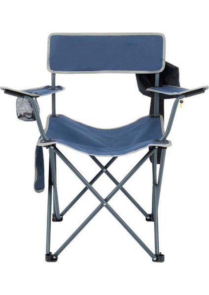 Camper Katlanabilir Kamp Piknik Sandalyesi Lacivert