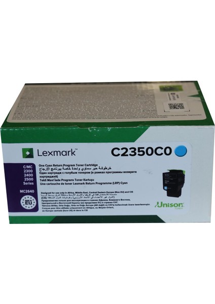 C2350C0 1.000 Sayfa Cyan Mavi Toner C2325-2425-2535 MC2325-2425-2535-2640