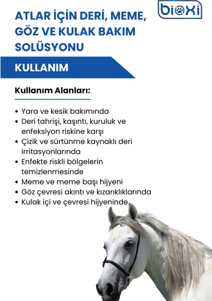 Animal Health, Atlar Için Deri, Meme, Göz ve Kulak Bakım Solüsyon Steroidsiz & Antibiyotiksiz 250 ml fırsatları