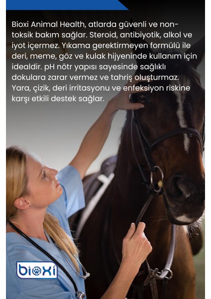 Animal Health, Atlar Için Deri, Meme, Göz ve Kulak Bakım Solüsyon Steroidsiz & Antibiyotiksiz 250 ml indirimleri