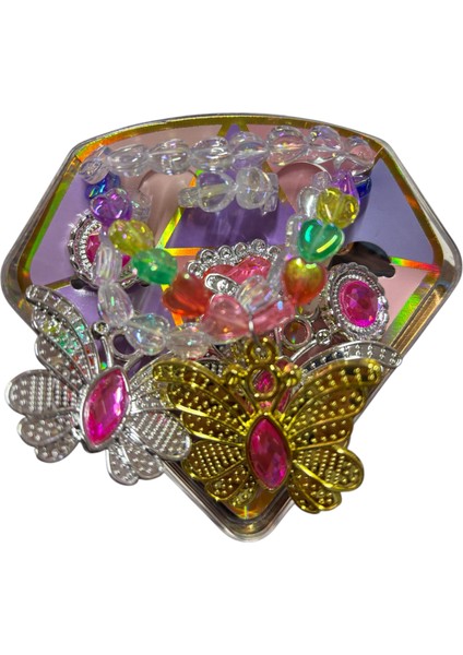 Prenses Elmas Kutusunda Takı Seti fiyatları