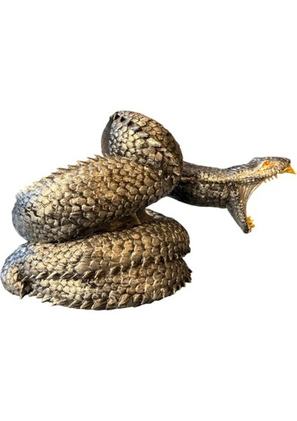 Yılan Figürlü Şaraplık - El Işçiliği ile Boyama