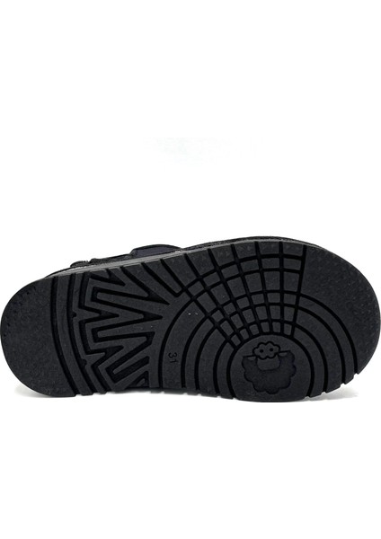 Içi Kürklü Hafif Çocuk Bot Siyah modelleri