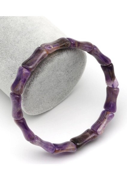Ametist Doğal Taş Roleks Bileklik 10 x 16 mm Özel Kesim fiyatları
