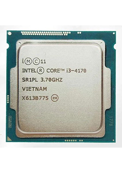Core I3 4170 3,7 Ghz 3 MB Cache 1150 Pin Işlemci