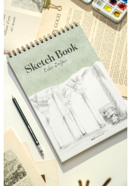 A4 Eskiz Defteri Sketch Book 50 Yaprak 150 gr Kalın Kağıt fiyatları