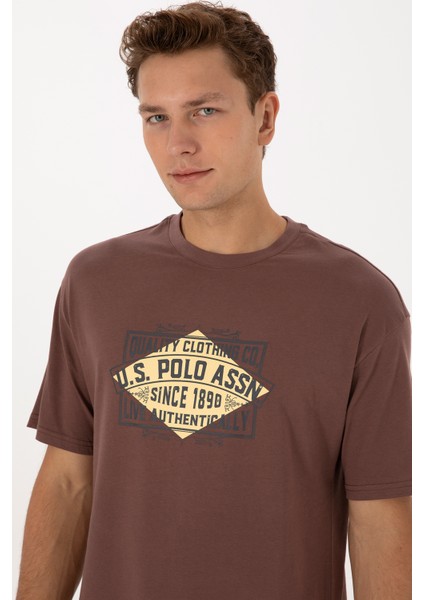 Erkek Kahverengi Tişört 50324811-VR029 fiyatları