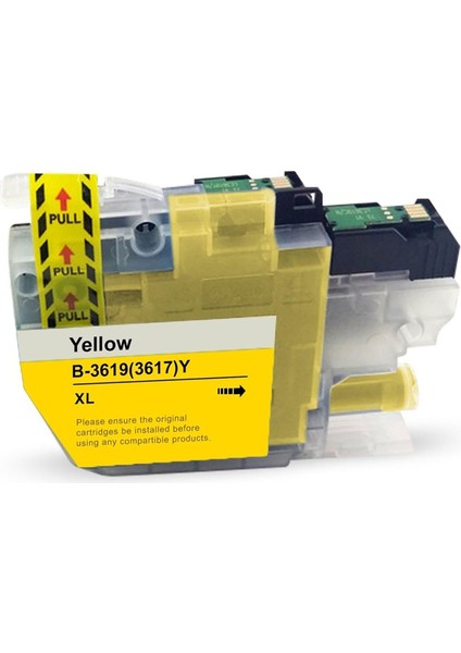 Bitmeyen Kartuş Uyumlu Muadil, MFC-J3930DW Sari Uyumlu LC3717