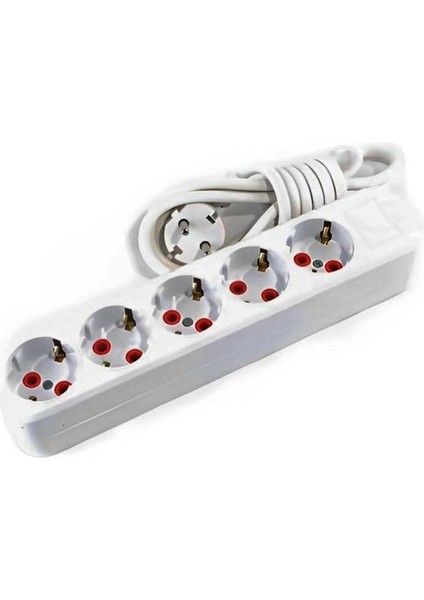 5 Li Topraklı Grup Priz 2 mt Ay-Ka