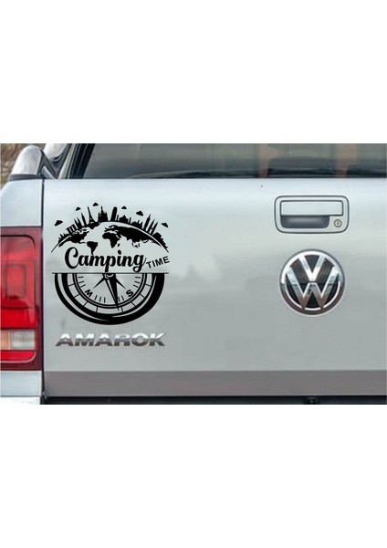 Kamp Sticker, Camping Time,off Road -4x4-Adventure Sticker, Araba Oto Pickup Sticker 02517 fiyatları