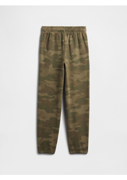 Erkek Çocuk Yeşil Relaxed Gap Logo Eşofman Altı modelleri