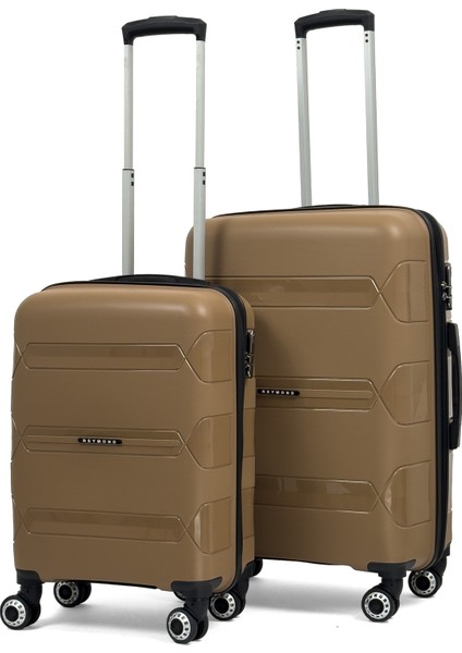 Lucas Polipropilen Kırılmaz Valiz, Kabin Boy&orta Boy