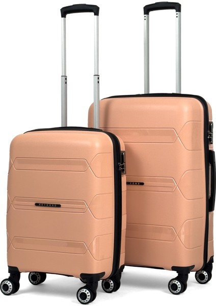 Lucas Polipropilen Kırılmaz Valiz, Kabin Boy&orta Boy