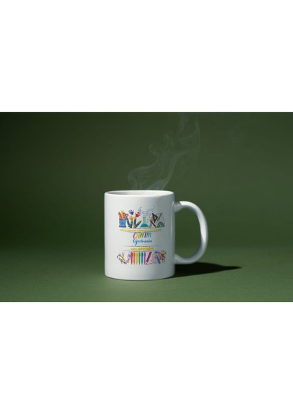 Kişiye Özel Öğretmenler Günü Baskılı Porselen Kupa Bardak fırsatları