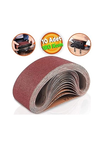 Adet Sonsuz Bant 180 Kum Tank Palet Zımpara Kağıdı 75 x 533 mm indirimleri