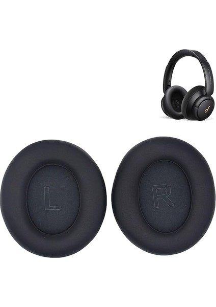 Anker Soundcore Life Q30 Q30BT Için Earpads Protein Deri ve Hafıza Köpüğü ile Yedek Kulak Yastığı Pedleri Soundcore Q30 Q30BT Için Yedek Kulak Yastığı Pedleri
