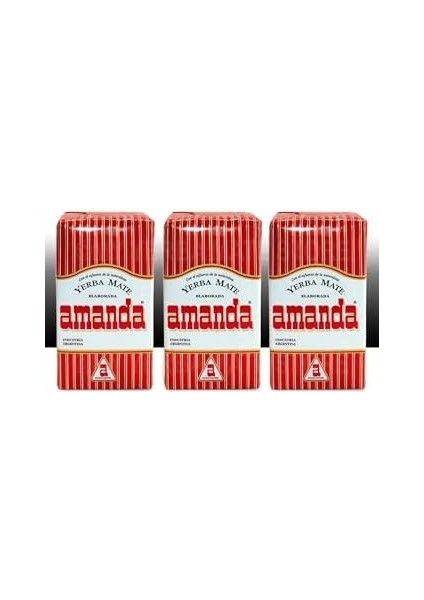 Amanda Yerba Mate 250 gr x 3ADET "orjınal"