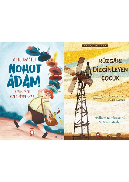 Nohut Adam (Anıl Basılı) ve Rüzgarı Dizginleyen Çocuk (William Kamkwamba)