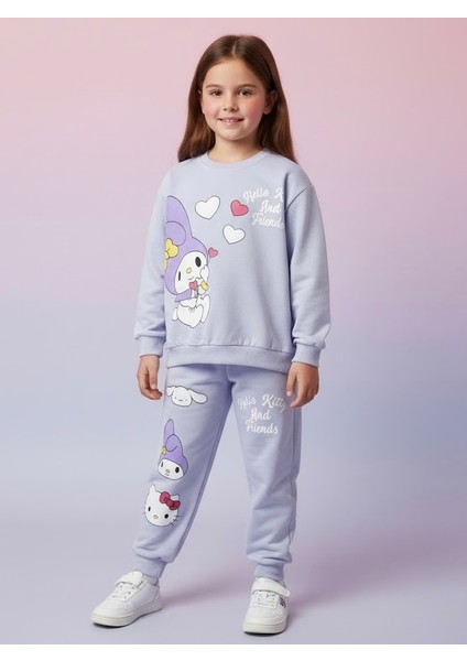 Karakter Baskılı Alt Üst Takım Kız Çocuk