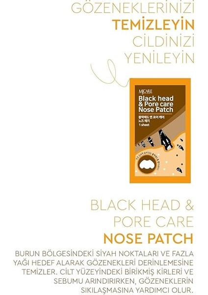 Nose Patch - Siyah Nokta ve Gözenek Için Temizleyici Burun Bandı 5'li fırsatları