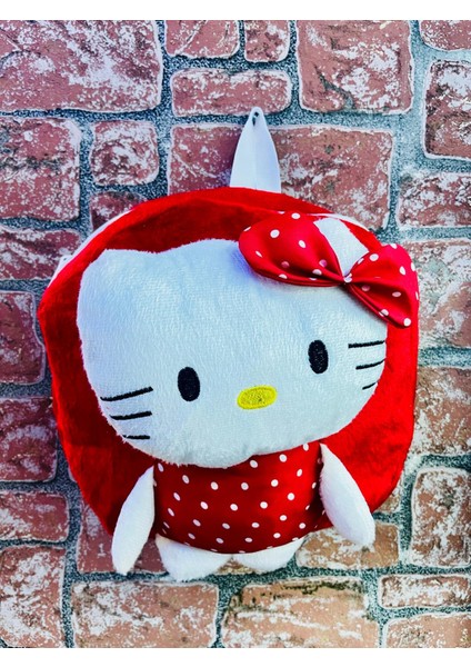 Peluş Çocuk Sırt Çantası - Labubu Hello Kitty Kuromi Stitch Mickey Mouse Bugs Bunny Çanta