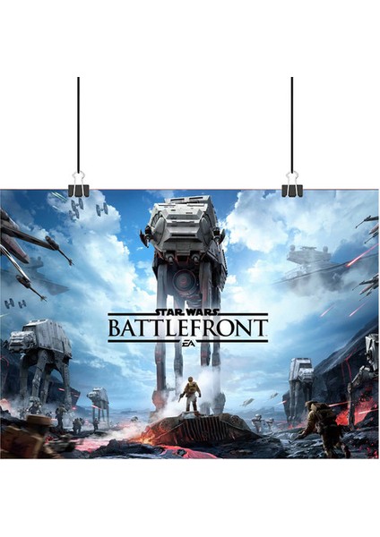 Star Wars Poster2 - Retro Duvar Dekoru