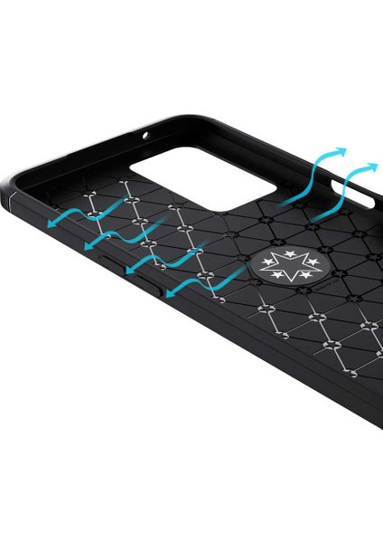 Oppo A96 4g Kılıf Mrsa Ravel Silikon Kapak-Siyah modelleri