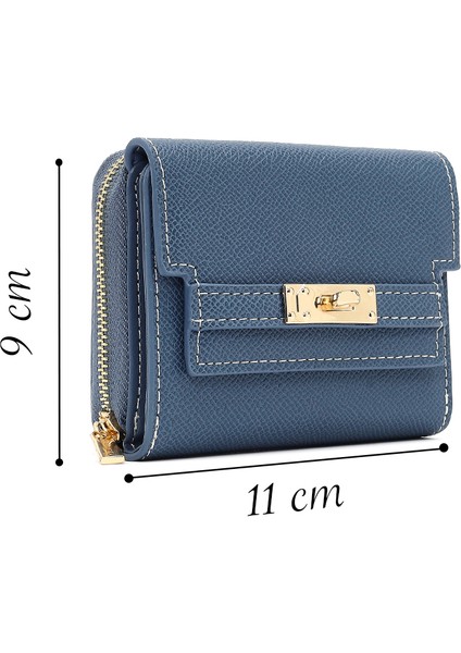 Kadın Mavi Baskılı Cüzdan 000A2D5619CV fiyatları