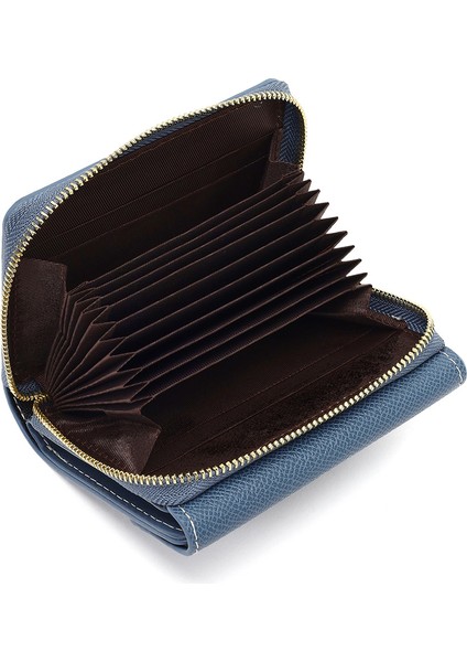 Kadın Mavi Baskılı Cüzdan 000A2D5619CV