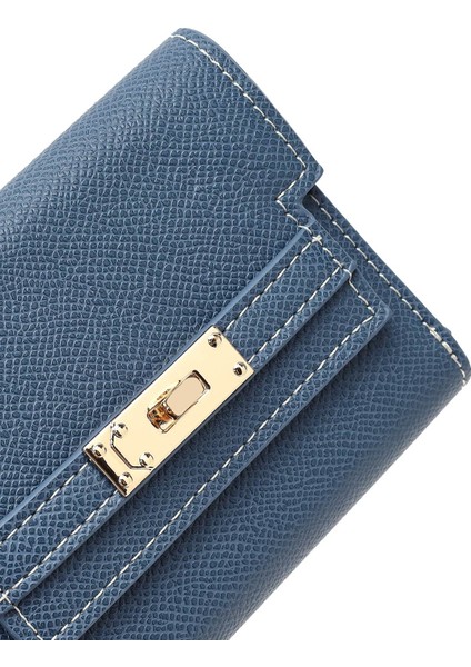 Kadın Mavi Baskılı Cüzdan 000A2D5619CV