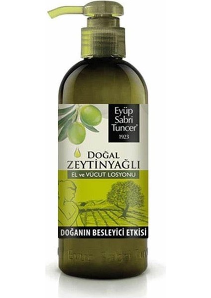 Doğal Zeytinyağlı El ve Vücut Losyonu 250ML Pet Şişe