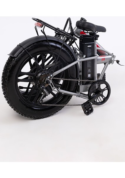 Bike - S Model Elektrikli Katlanılabilir Bisiklet Düz Kadro fırsatları
