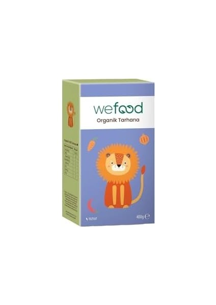 Wefood Kids Organik Bebek Tarhanası 400 gr 8683347030552