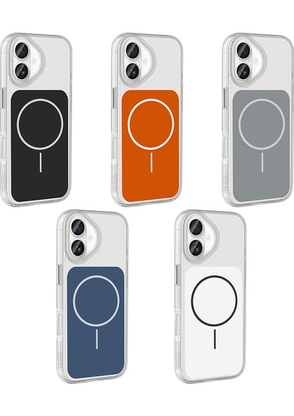 Iphone 17 Uyumlu Kılıf Magsafe Şarj Destekli Metal Buton Tasarımlı Ince Zarif Kapak fırsatları